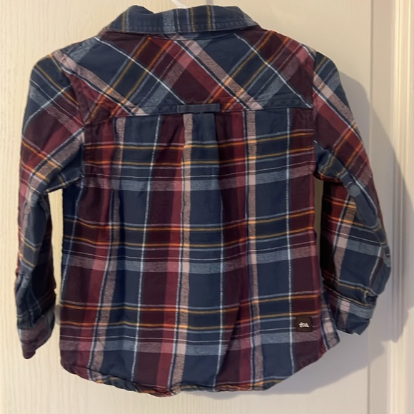 Tea Collection Flannel Button-Up - Picture 5 of 6